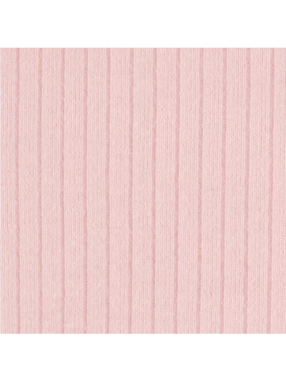 Carter's Light Pink Ribbed Flutter-Sleeve Pajama Set - Picture 5 of 6